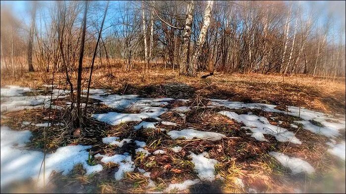 Весенняя река. Тающий снег в апреле. Зима еще хлопочет и на весну ворчит. Зима хлопочет.