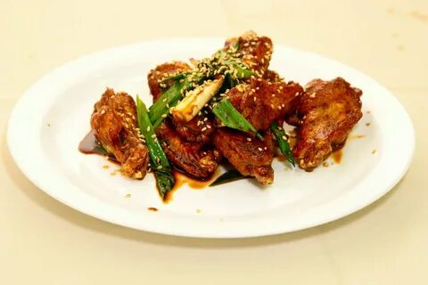 Крылья с кунжутом