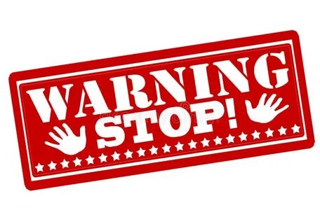 Warning stop