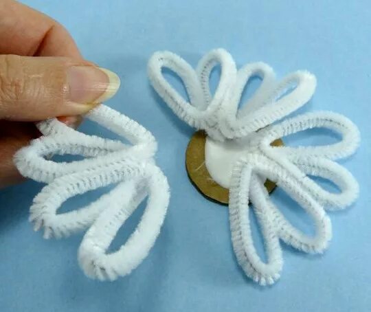 ангел из синельной проволоки своими руками