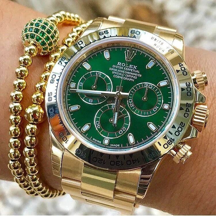 Rolex наручных часов. Ролекс Daytona Gold. Rolex Daytona Green. Ролекс Дайтона с зеленым циферблатом. Часы Rolex Daytona Green.