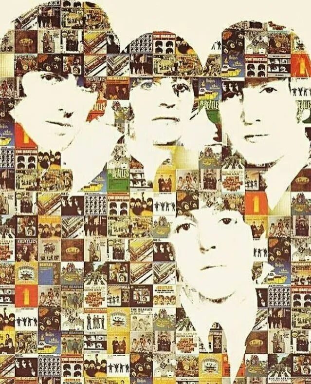 Джон Леннон коллаж. Пол Маккартни коллаж. Beatles collage. The Beatles коллаж.