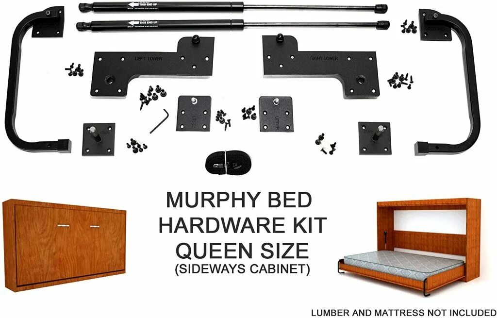 Hardware size. Hardware kit перевод на русский. width extension kit for bed illico. easy diy murphy bed купить.