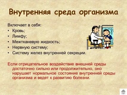 Факторы риска внутренней среды