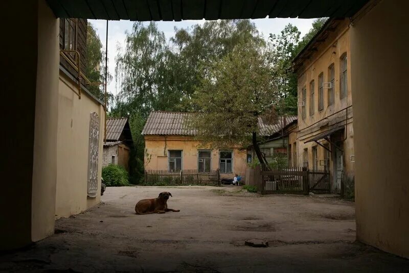 Двор как он есть. Русский двор. типичный русский двор. эстетика российских дворов.