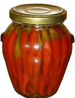 Острый перец кружочками маринованный