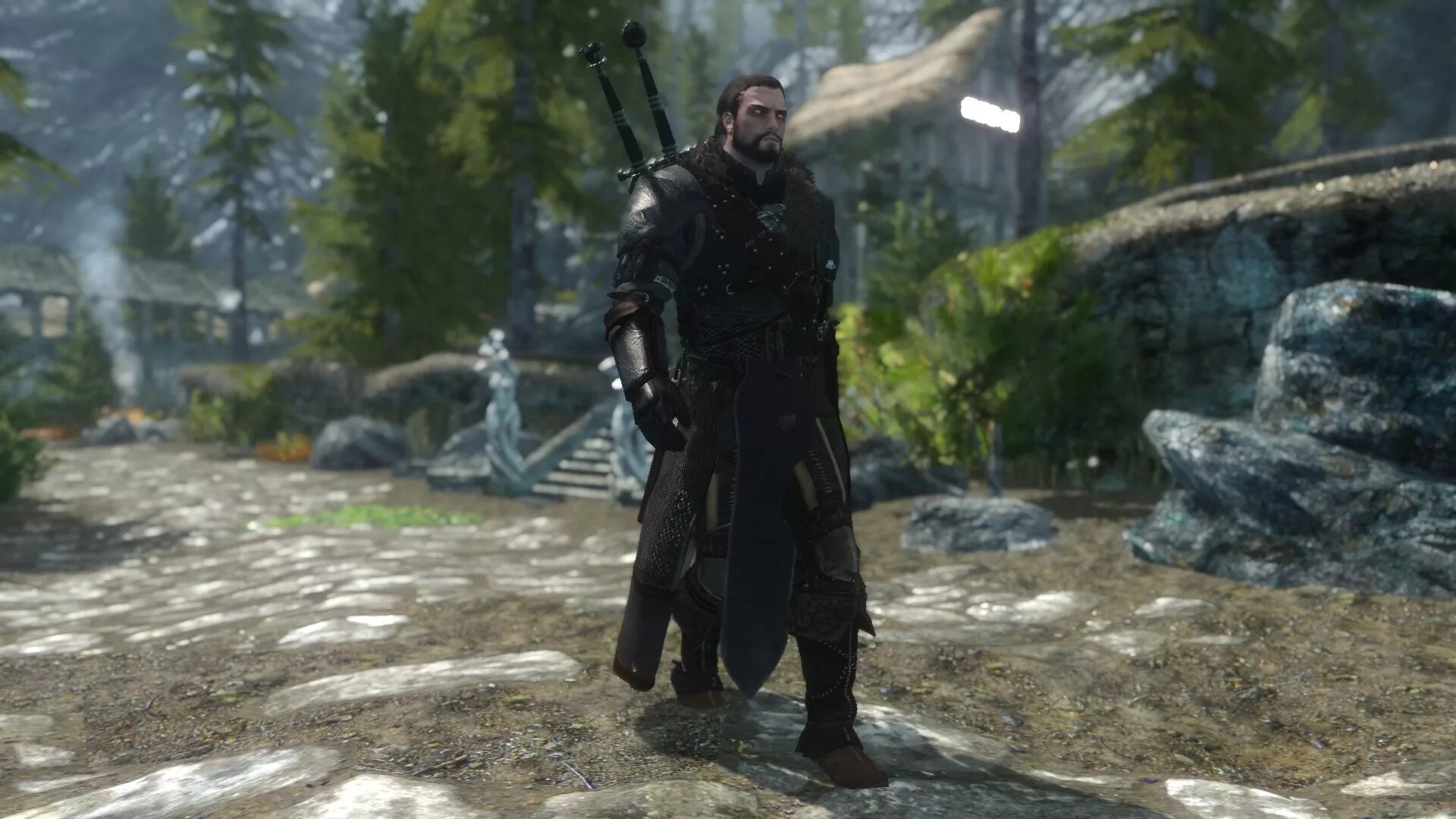 Мод на броню 1. Скайрим мод броня ведьмака 3 &quot;броня. skyrim броня из ведьмака 3. медвежья броня ведьмак 3. grandmaster ursine armour.