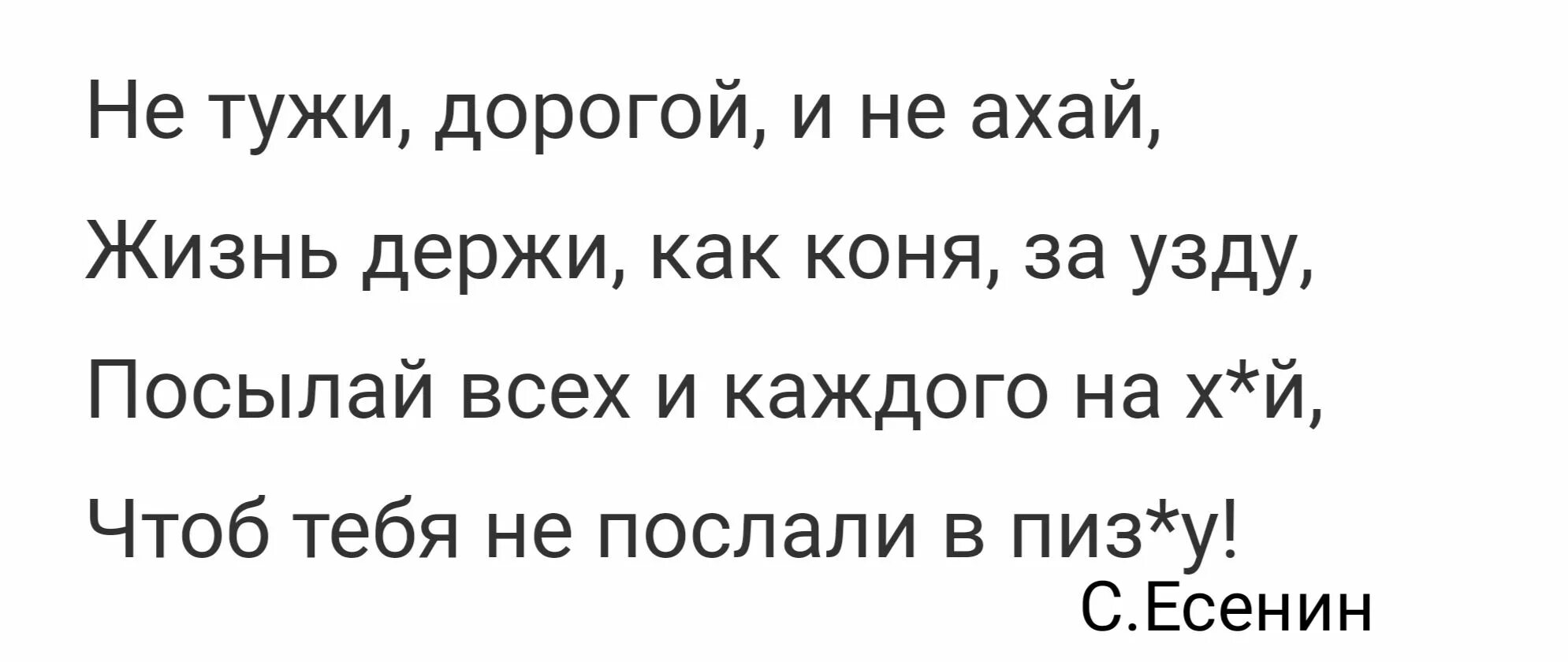 Помылпы асех и кажлого. Помылпы асех и кажлого. Есенин узда стих. Не тужи дорогой и не ахай жизнь держи. Есенин узда стих.
