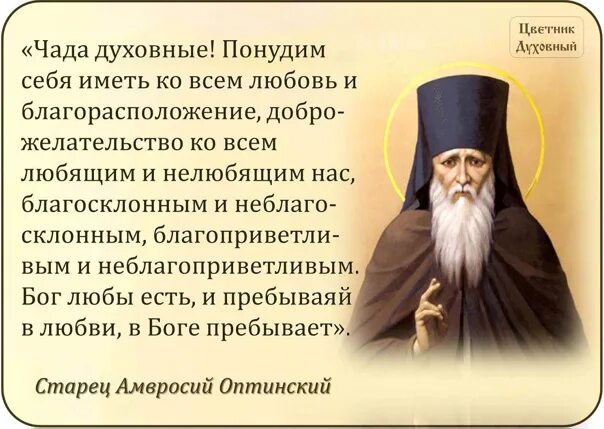 Советы старца духовным чадам
