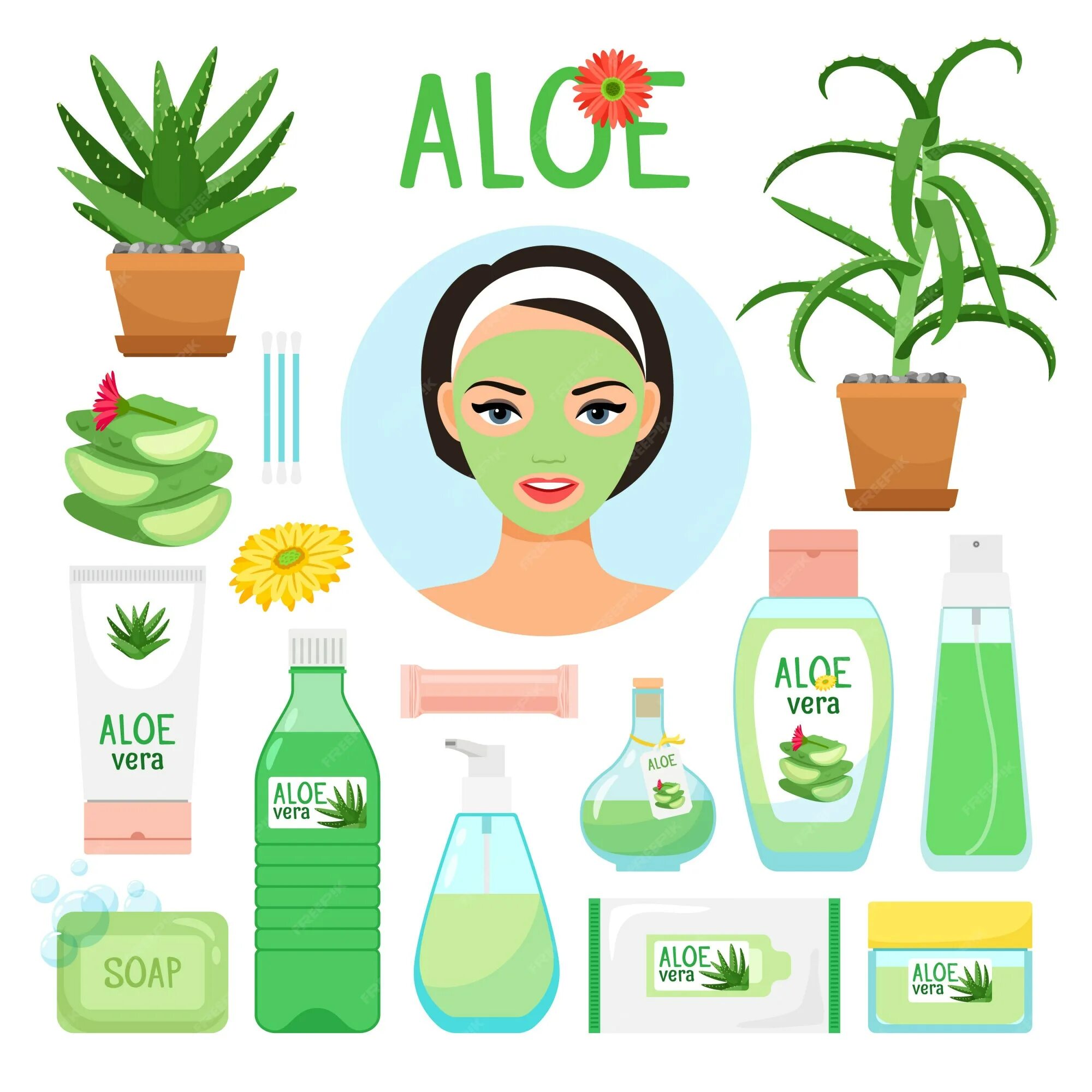 Aloe Vera косметика. Бумажная косметика. Косметика вектор. Приложение алоэ