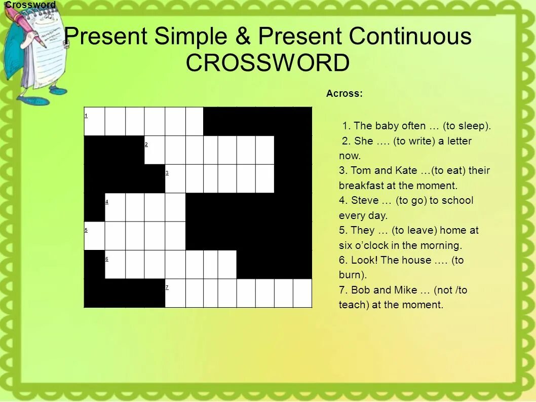 Simpler crossword