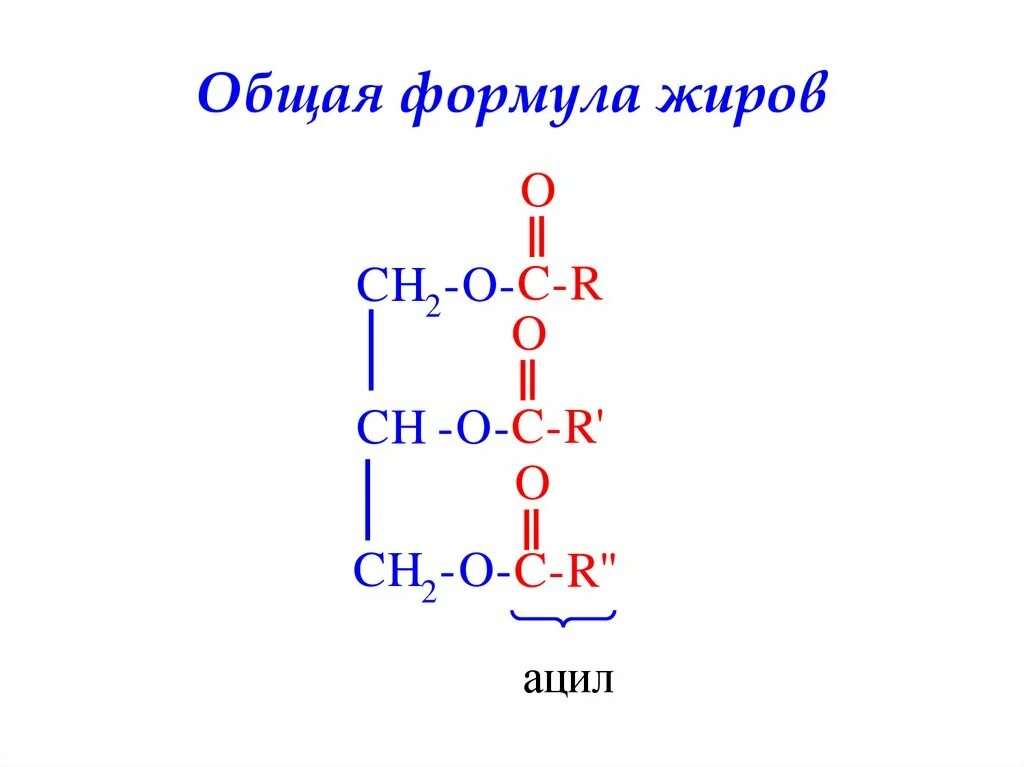 Общее название жиров. Жиры формула химическая общая. Общая формула жиров химия. Формула жира в химии. Общая формула нейтрального жира.