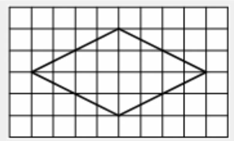 Найдите диагональ ромба на клетчатой бумаге. Параллелограмм на квадратной решетке. Фигуры на квадратной решетке ОГЭ. Задачи на квадратной решетке. Треугольник на квадратной решетке.