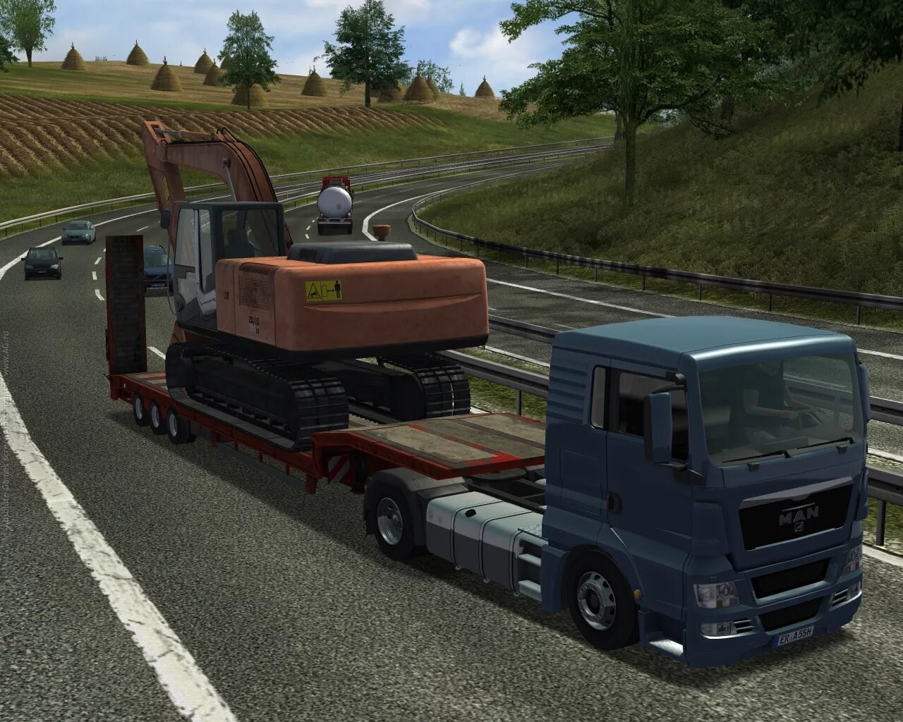 Игра возить грузы. German Truck Simulator (2010). Грузовики для German Truck Simulator.