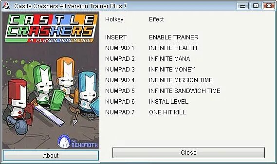 Castle cheats. Кастл крашерс читы. трейнер на castle crashers. чит коды на castle crashers. таблица castle crashers.