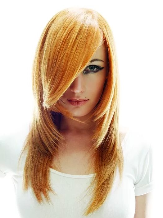 Как выглядит лесенка на средние волосы Pin su Cute hair