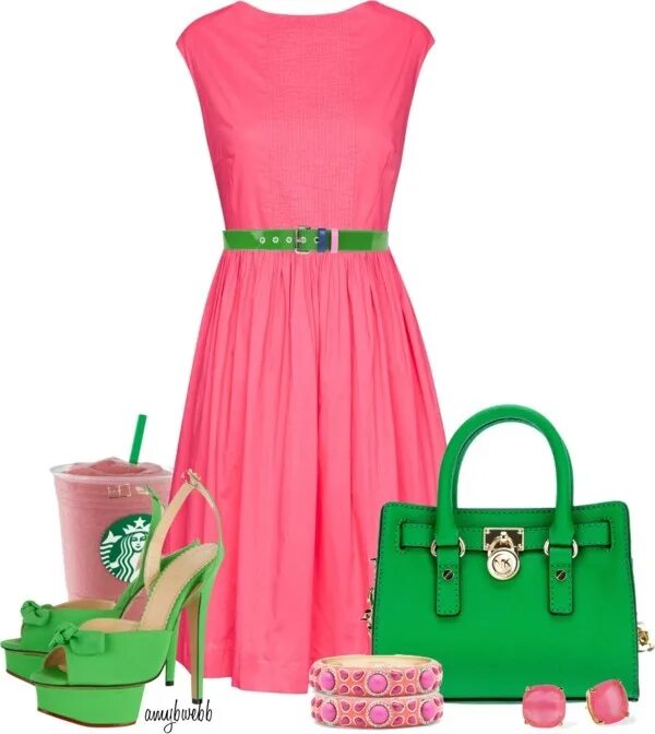 Зеленый с розовым в одежде. Платье розовое. Платье розово-зеленое. Одежда в зелено розовых тонах. Платья поясом розовые