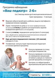 Педиатр 1 год жизни