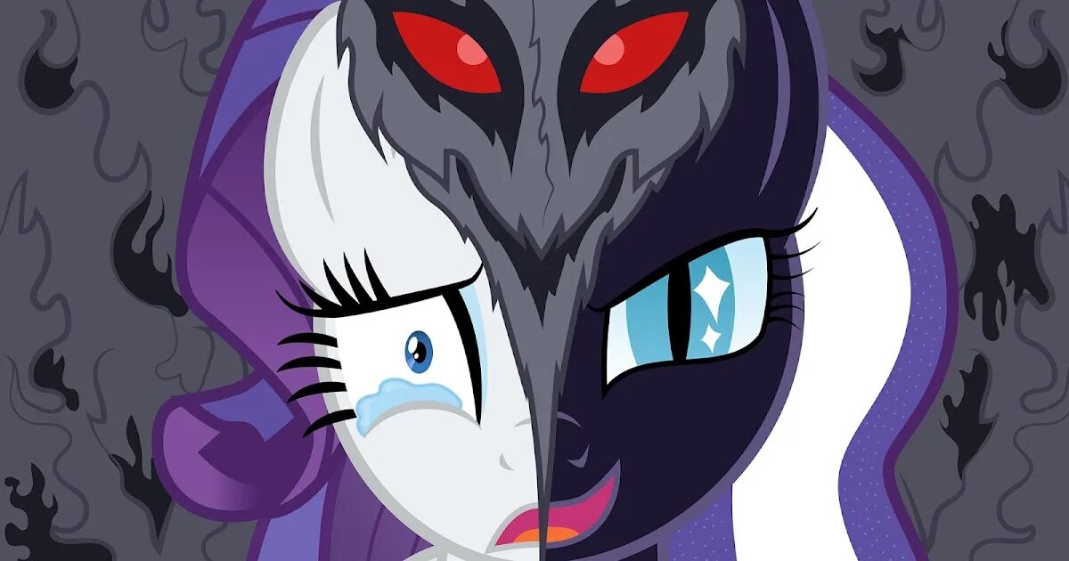 Злые пони. Литл пони злая. Найтмер селестия, луна,каденс. Литл пони злая. Rainbow factory creepypasta пинки.