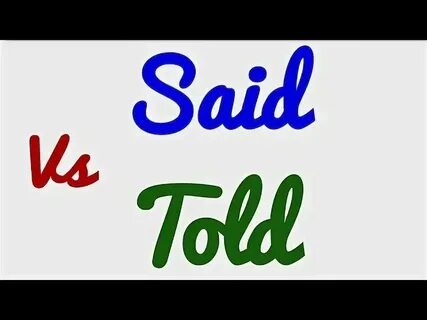 My english you said