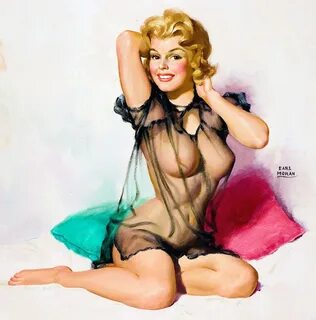 The inception of Earl Moran's vibrant career as a pin-up artist could ...