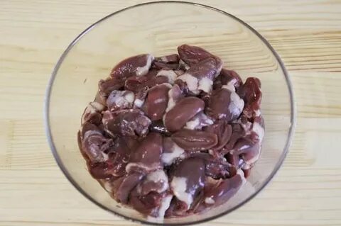 Готовность куриных сердечек по времени