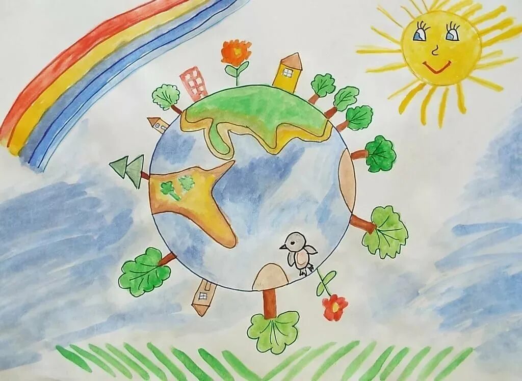 Мы не хотим чтоб наши земли. Планета земля рисунок для детей. Рисунок на тему экология. Рисование на тему день земли. Международный день земли рисунок.