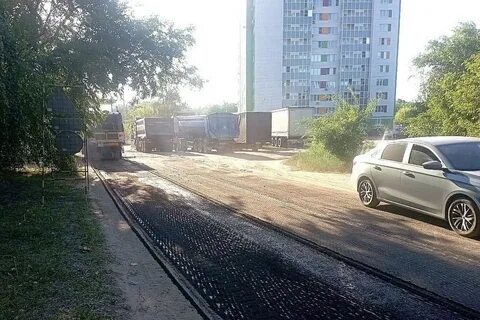 Бригаде поручили отремонтировать участок дороги 760