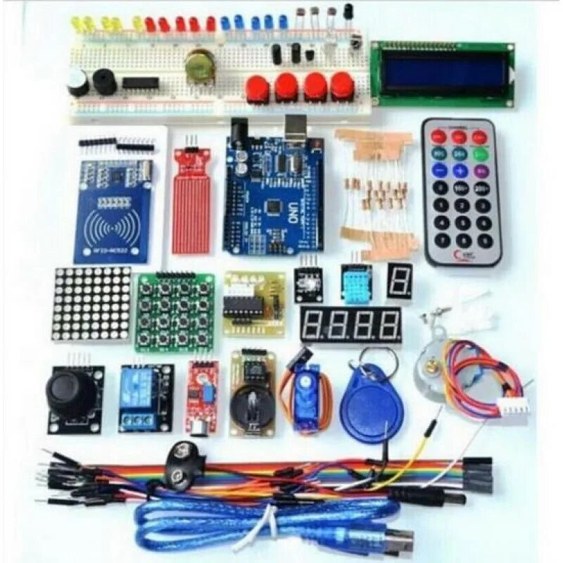 Магазин ардуино. Arduino uno starter kit. контроллер uno r3. uno r3 starter kit. ардуино uno r3.
