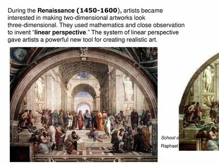 During the renaissance