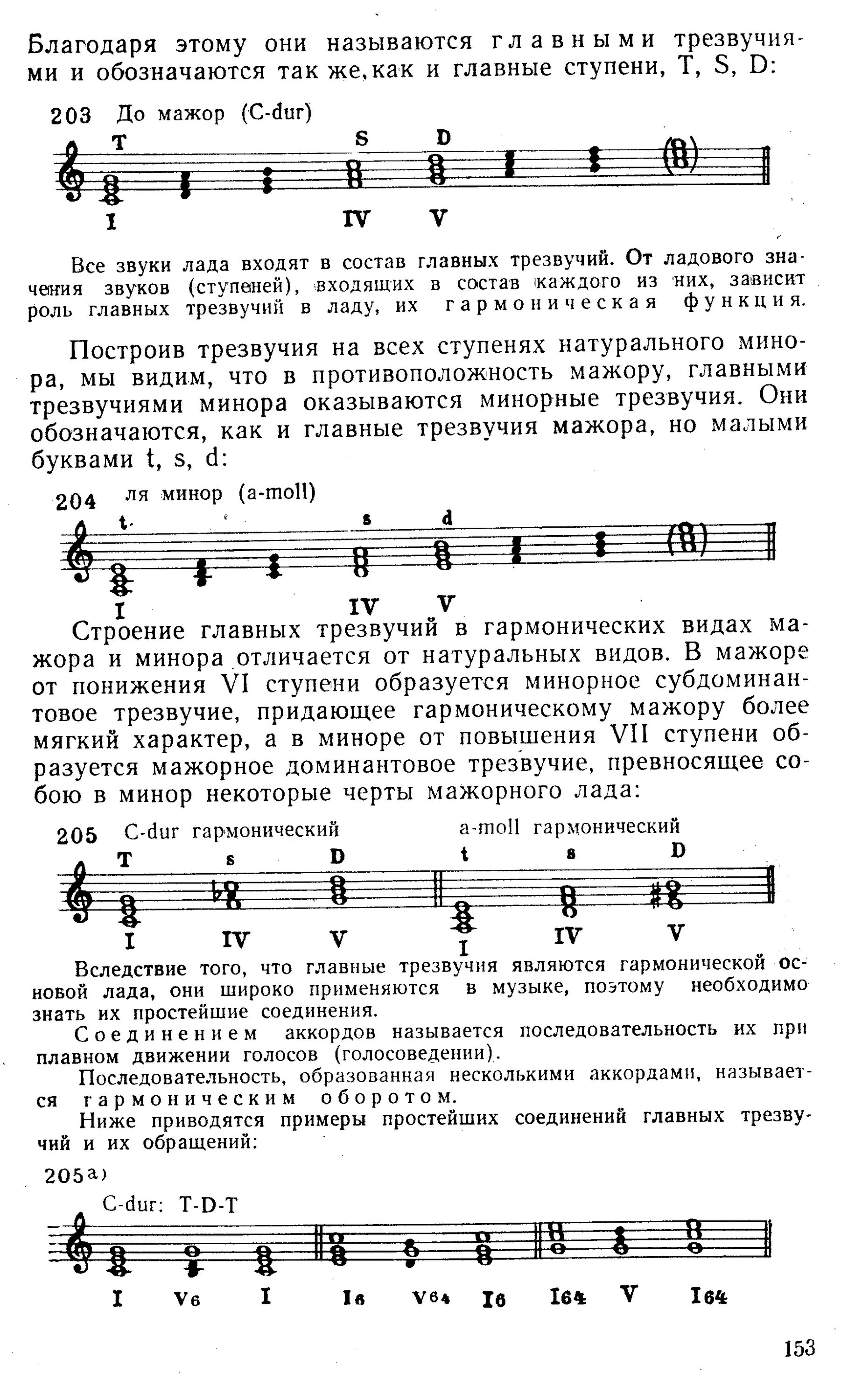 Какие ступени в трезвучии