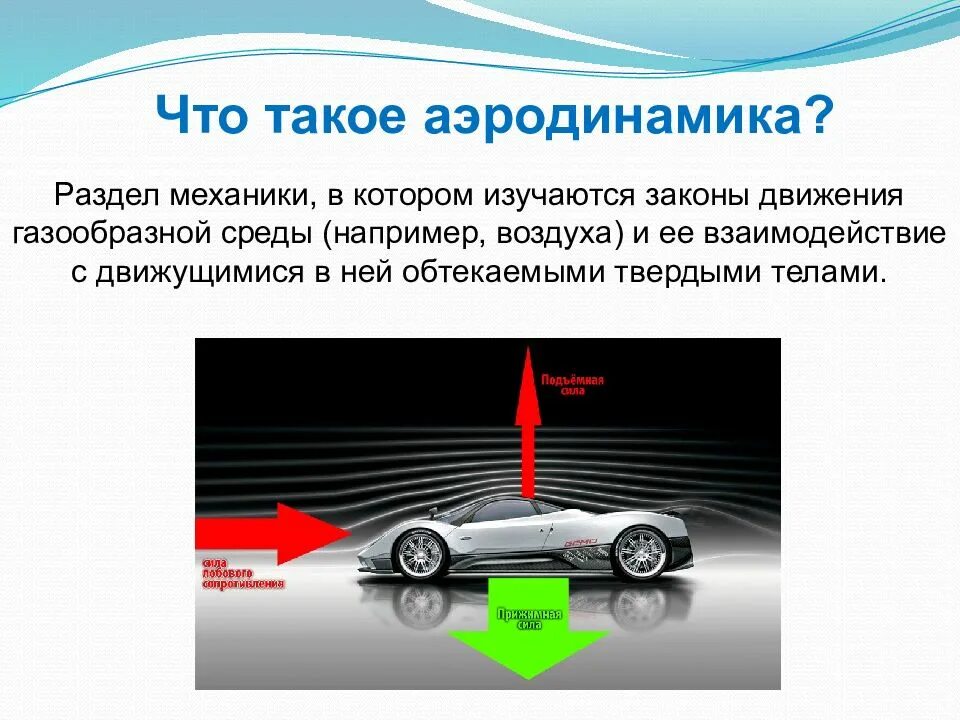 Что такое аэродинамика