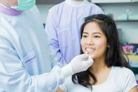 She went to the dentist to