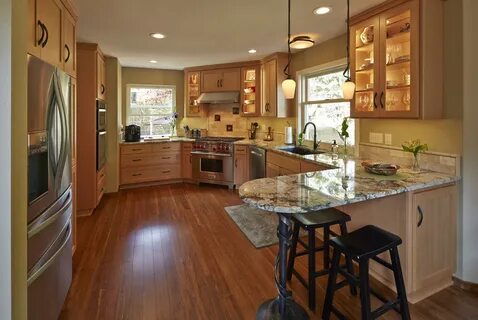 Will wood against the kitchen
