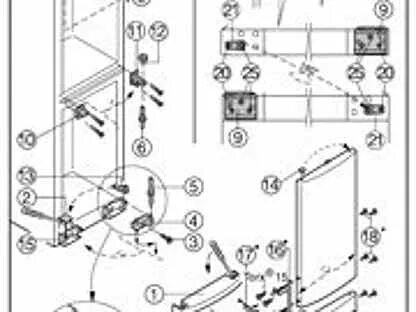 Hotpoint ariston перевесить