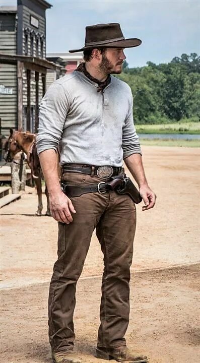 Cowboy Serenade by Mel Bles for 10 Men Cowboy style, Cowboy outfits, Western out