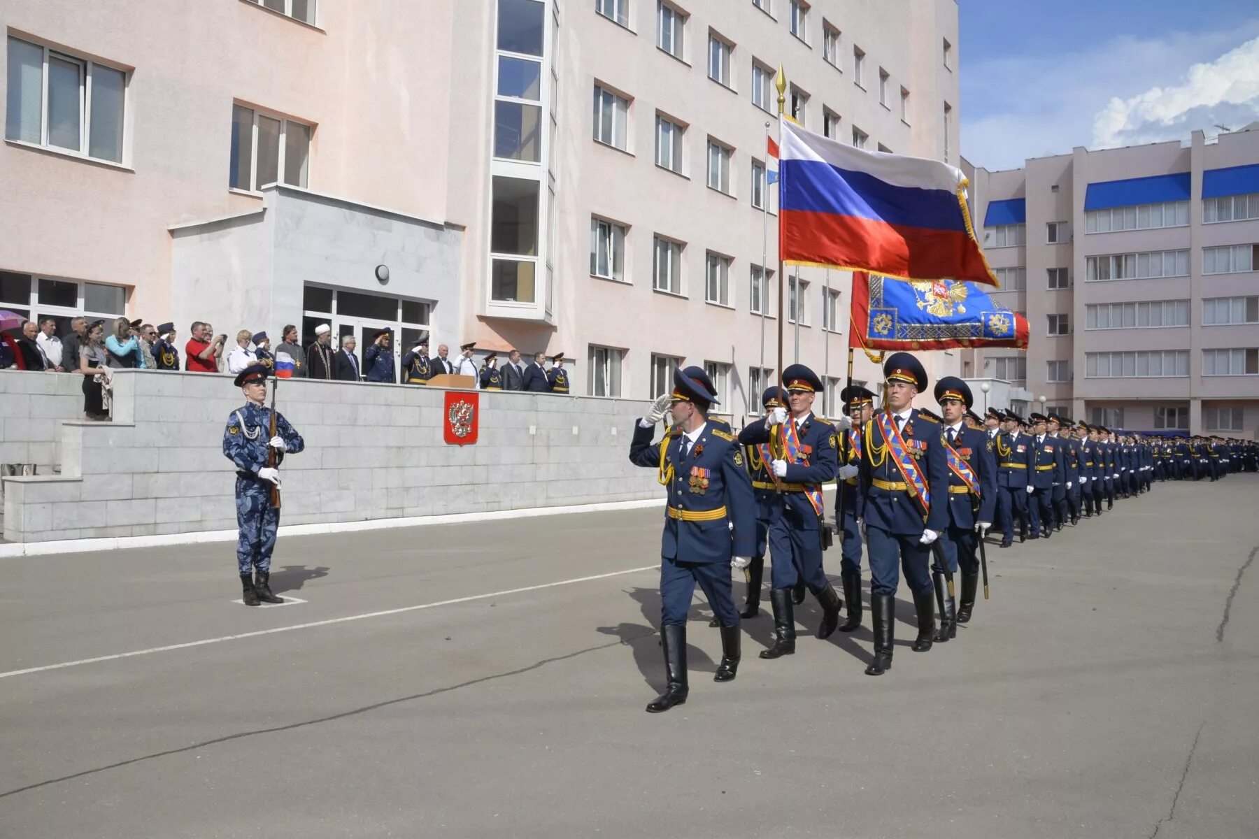 Курсанты Самарского юридического института ФСИН дали клятву на верность Родине -