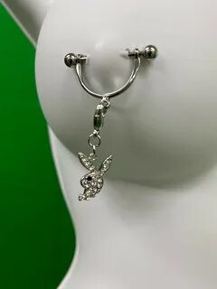 Playboy bunny belly button ring