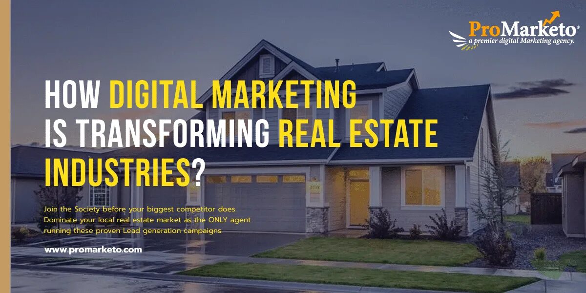 Marketing real estate. Real Estate Digital marketing.