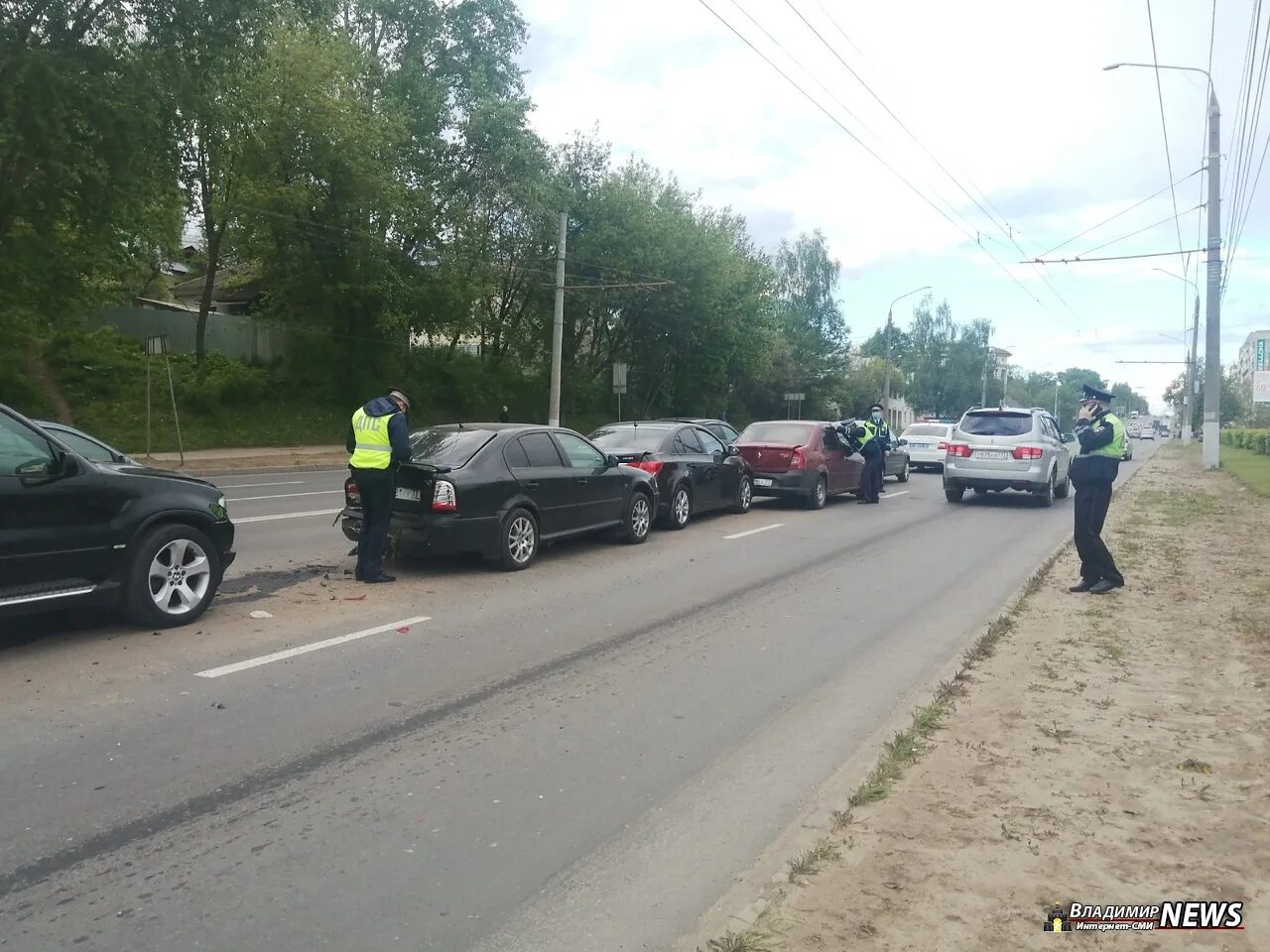 Новости владимира видео. ДТП во Владимире на Погодина.