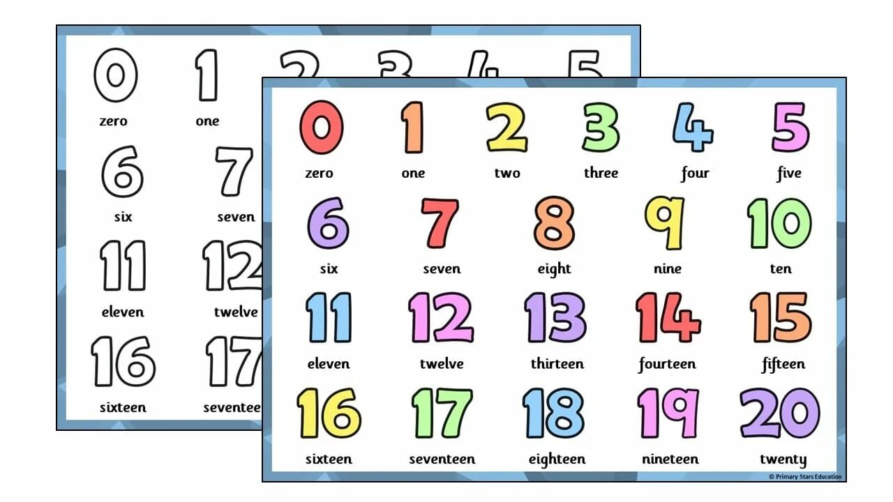 Числа 0-20 на английском. Numbers from 11 to 20. Numbers from 10 to 20. Numbers from 1 to 20. 10 00 на английском