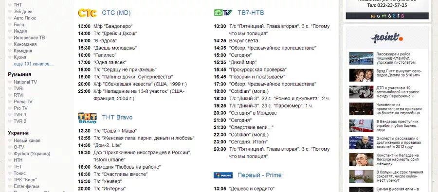 Программа передач телеканала москва доверие. ТВ программа. СТС Телепрограмма. Расписание каналов.