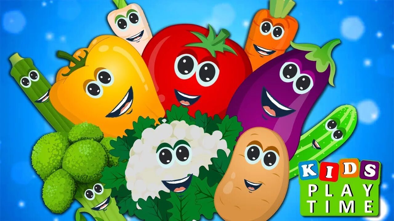 A little vegetables. Vegetables song for kids. kids channel vegetables songs monsters. ten little shapes.
