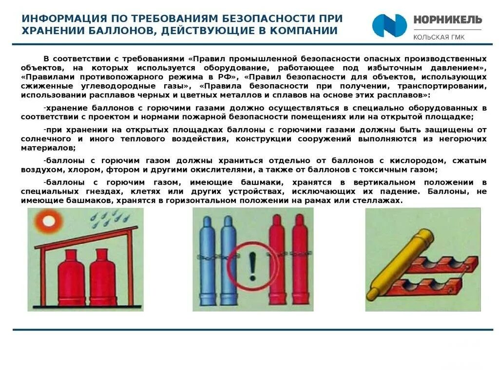 Требования к баллонам с горючим газом. Требования правил к складам для хранения баллонов. Требования к хранению баллонов с кислородом и пропаном. Хранение ГАЗ баллонов на предприятии. Хранение пропановых баллонов на предприятии требования.