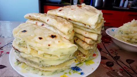 Кыстыбый по татарски с картошкой пошаговый
