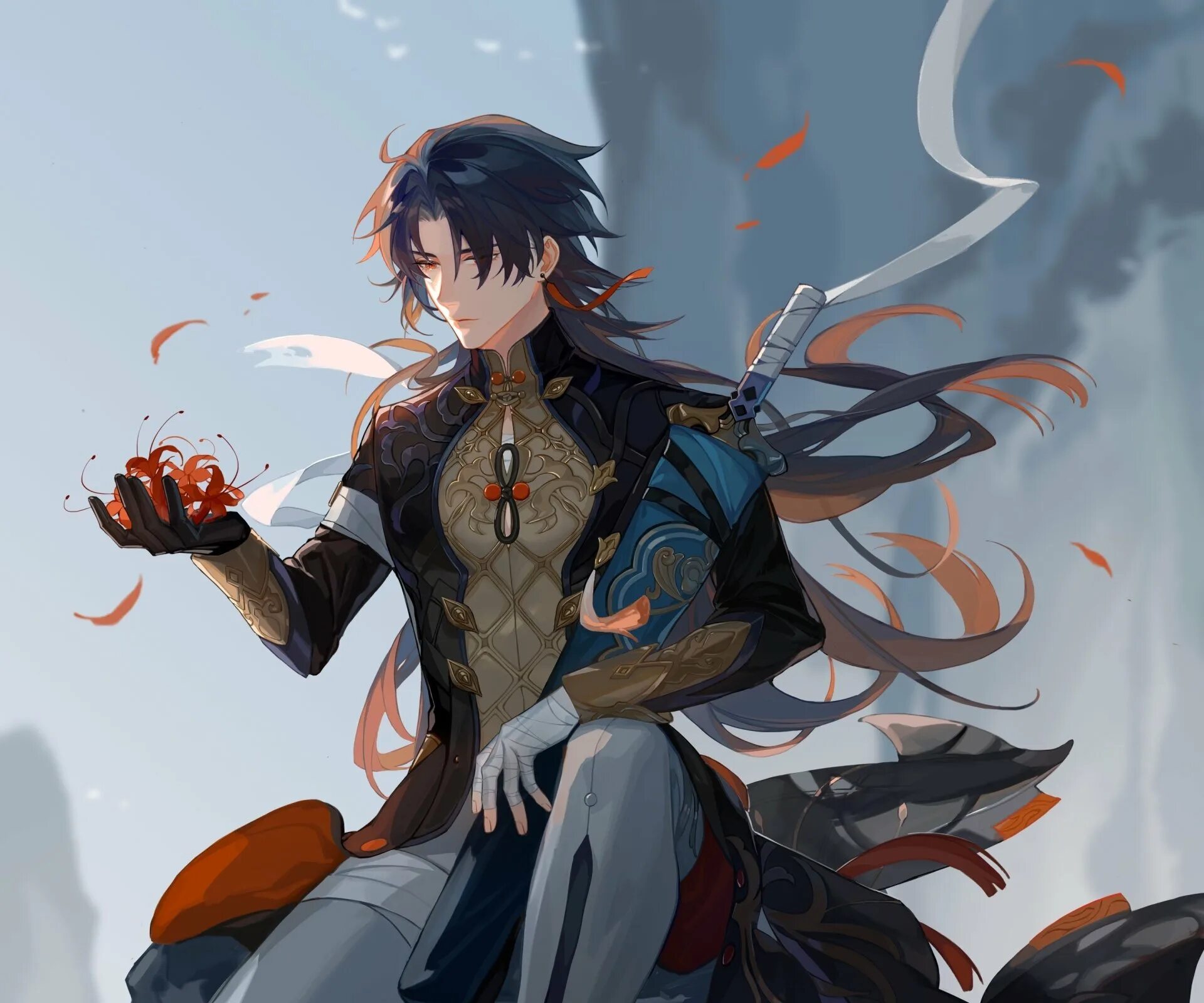 Данхэн из honkai: star rail. Блейд и дань. Honkai star rail блэйд. Blade honkai star rail. Honkai star rail герой.