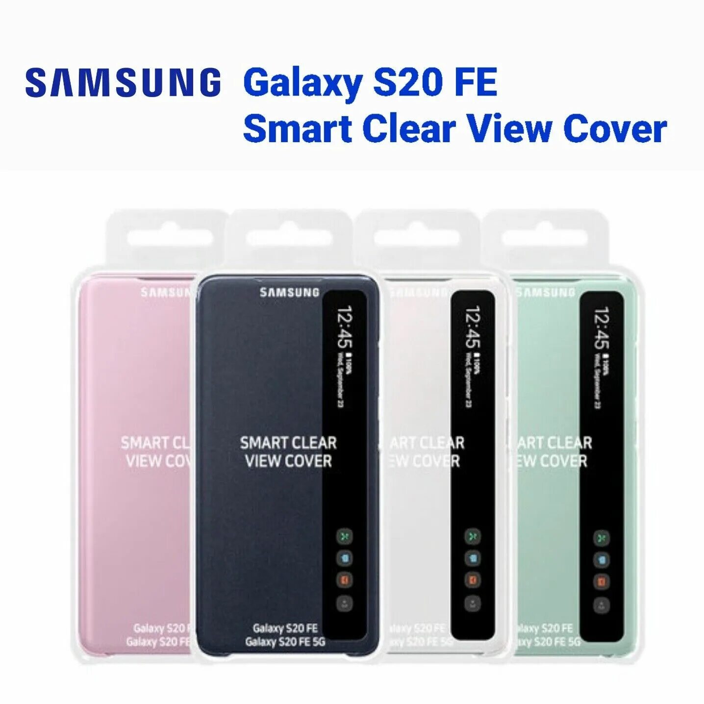 Чехол smart clear view s20. Чехол smart clear view s20