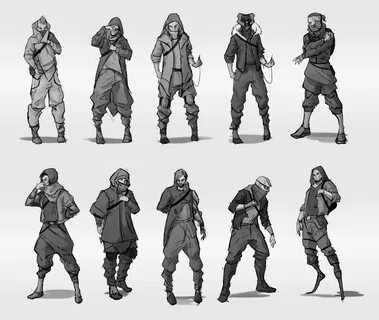 Characters arts