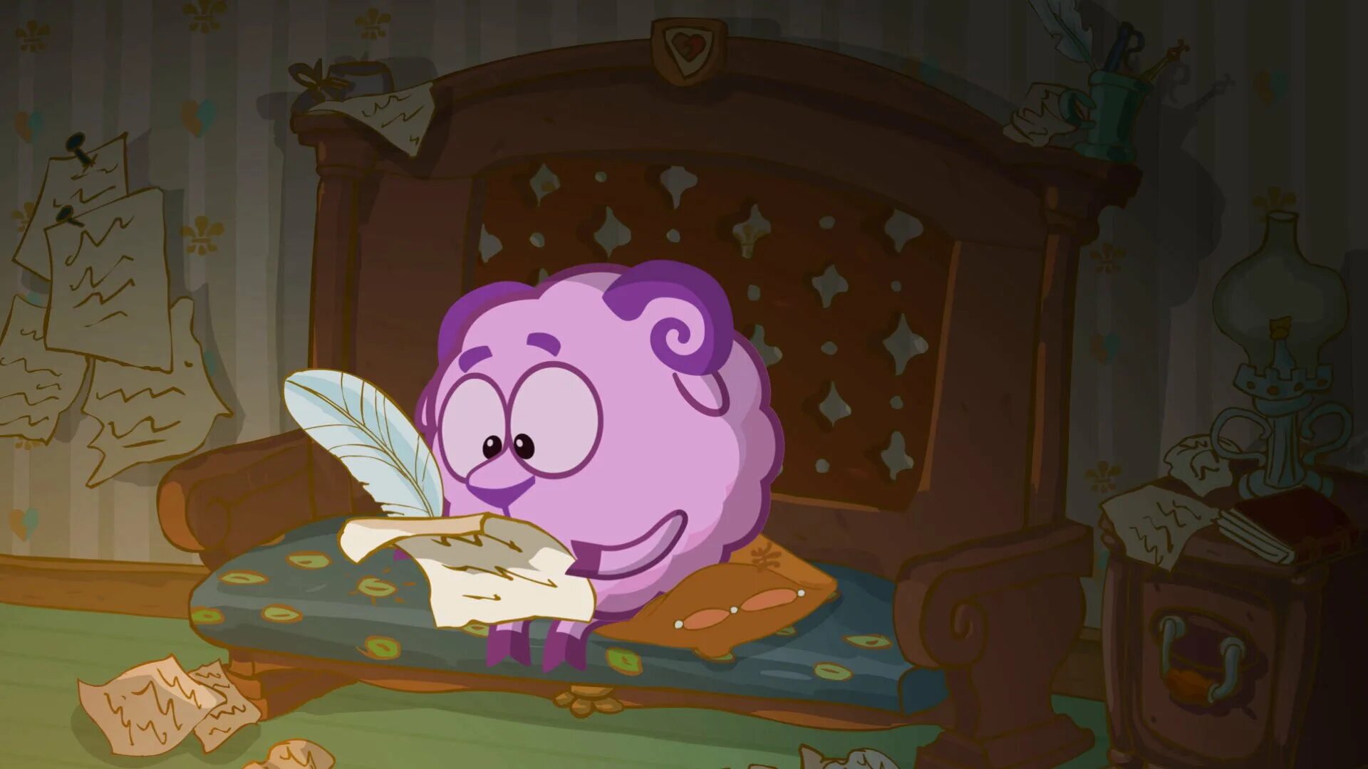 Kikoriki ep 3. Смешарики подкроватный монстр у бараша. Смешарики домик бараша внутри. Смешарики россия 1. Смешарики на ночь.