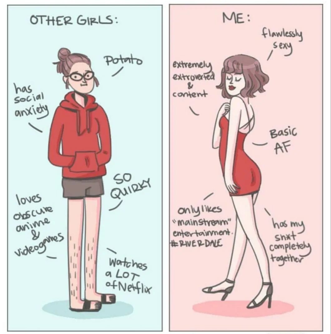 Other girls me. Not like other girls. I'M not like other girls. Im not like other girls meme.